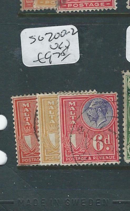 MALTA  (P1607B)  P & R  KGV SG200-2   VFU