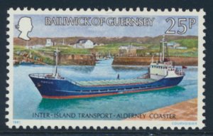 Guernsey  SG 244  SC# 231 Ship Transport Mint Never Hinged see scan 