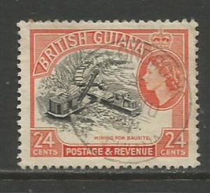 British Guiana  #261  Used  (1954)