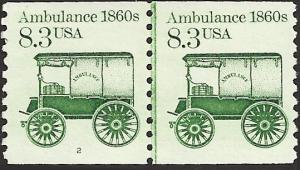# 2128a MINT NEVER HINGED PRE-CANS. AMBULANCE
