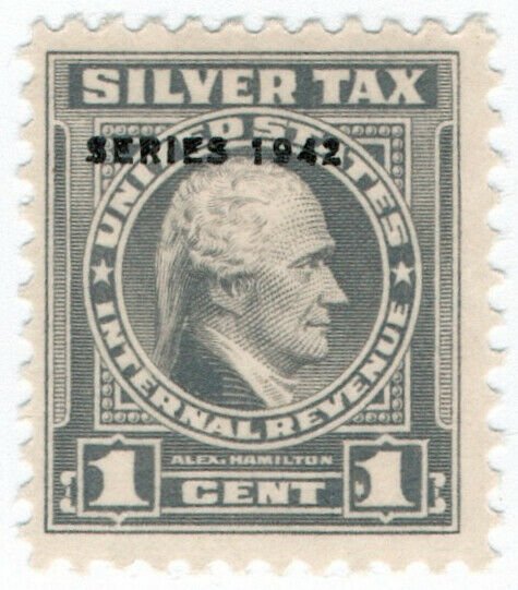 (I.B) US Revenue : Silver Tax 1c