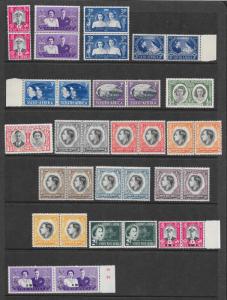 BRITISH COLONIES (444) Omnibus Set Stamps MNH/VLH