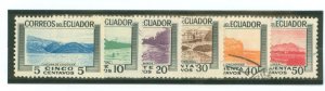 Ecuador #576-581 Used Single (Complete Set)