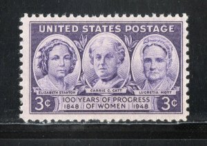 959 * PROGRESS OF WOMEN *  U.S. Postage Stamp MNH *