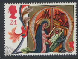 Great Britain  SG 1583 SC# 1417 Used / FU with First Day Cancel - Christmas 1991