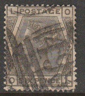 G.B. 62, 6p PL14 QUEEN VICTORIA. Used. F. (326)