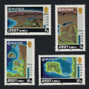 Jersey Europa CEPT 1982 Historic Events 4v 1982 MNH SG#289-292