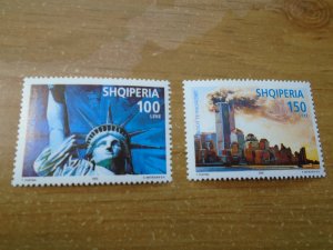 Albania  #  2692-93  MNH    Statue of Liberty