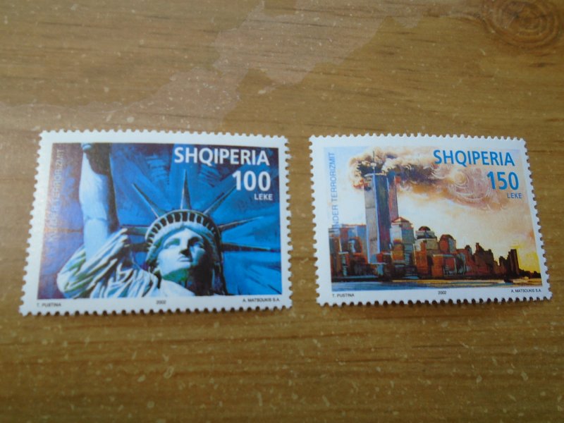 Albania  #  2692-93  MNH    Statue of Liberty