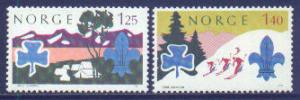 Norway #656-7 MNH Complete Set