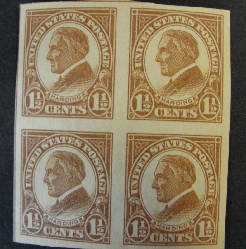 US Scott #576 Imp Block of 4 - MNH OG