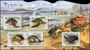 Solomon Islands 2012 SC 1186 Turtle CV $18.13