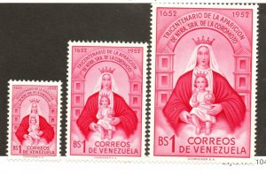 Venezuela 641-643 Set Mint never hinged