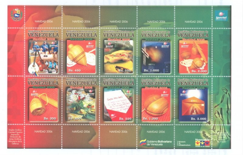 Venezuela #1674  Souvenir Sheet