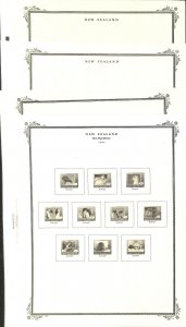New Zealand Stamp Collection on 10 Scott Specialty Pages, Ross Dependency (BB)