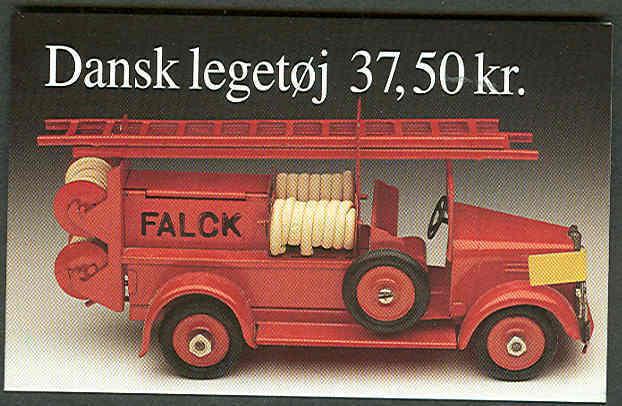 DENMARK HS78 (1037) Toy Firetrucks Booklets, VF,