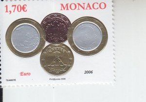 2008 Monaco  2006 Euro (Scott 2517) MNH