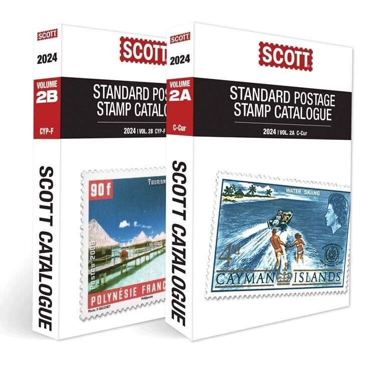 New 2024 Scott Standard Postage Stamp Catalogue US & Worldwide (CF