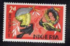 Nigeria Scott 187 MH* Bird stamp