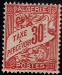 ALGERIA Scott J5 MH* Postage due