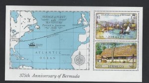Bermuda souvenir sheet  mnh SC 452a