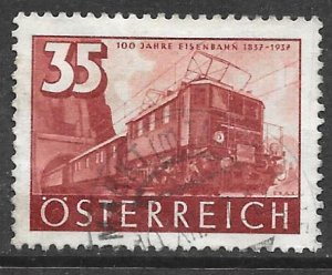 Austria 387: 35g Electric Train, used, F-VF