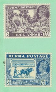 Burma (Myanmar) #26-27  Single