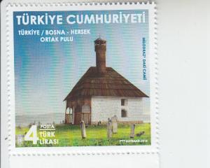 2018 Turkey Mosque (Scott 3622) MNH