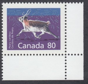 Canada - #1180a Peary Caribou Booklet Stamp Perf. 12.5x13.1 - MNH