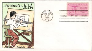 #1089 American Institute of Architects Knoble FDC