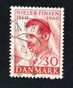 Denmark 1960 Scott 377 used -  Dr Niels R. Finsen