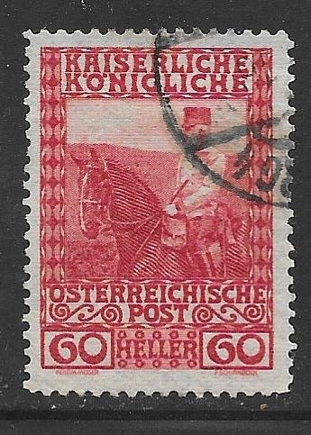 Austria 122: 60h Franz Josef on Horseback, used, F-VF