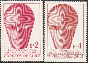 Chile #392 & C302 MNH