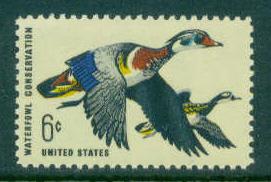 1362 6c Waterfowl Fine MNH