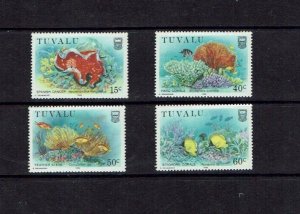 Tuvalu: 1988  Coral Reef (2nd issue)  MNH set.