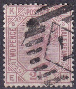 Great Britain #67 Plate 8 F-VF Used CV $60.00 (Z4417)