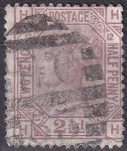 Great Britain #67 Plate 12 F-VF Used  CV $60.00 Z23