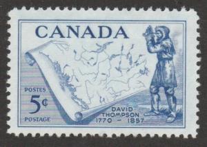 David Thompson - Scott # 370 - MNH