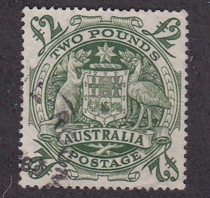 Australia # 221, Arms of Australia, Used, 1/3 Cat.