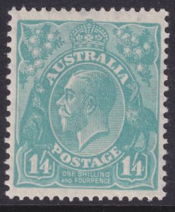 Sc# 124 1932 Australia 1/ 4 pence KG V MLH perf 14 Wmk 228 CV $60.00 stk #1