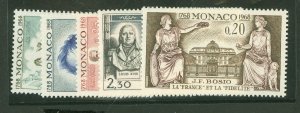 Monaco #704-8 Mint (NH) Single (Complete Set)