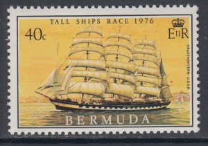 Bermuda 341 Sailing Ship MNH VF