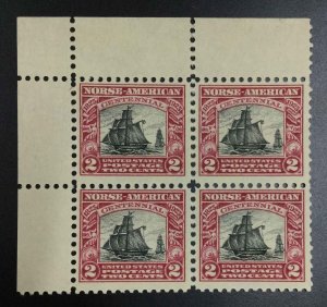 US STAMPS #620 BLOCK MINT OG NH LOT #99294