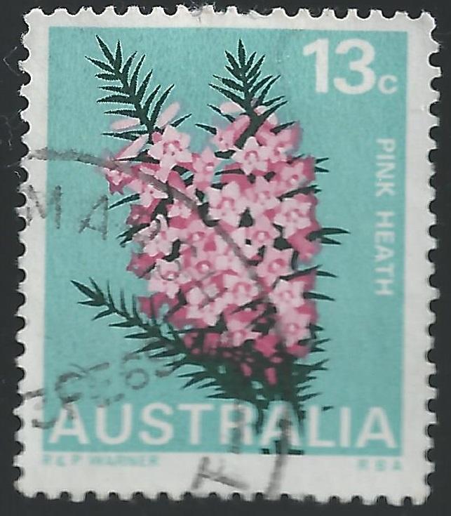 Australia #435 13c Flower - Pink Heath