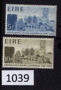 $1 World MNH Stamps (1039), Ireland Scott 244-245 MNH, St Mary's, set of 2