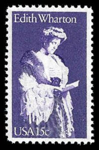 PCBstamps   US #1832 15c Edith Wharton, MNH, (13)