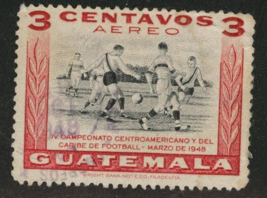 Guatemala  Scott C158 used  airmail stamp 