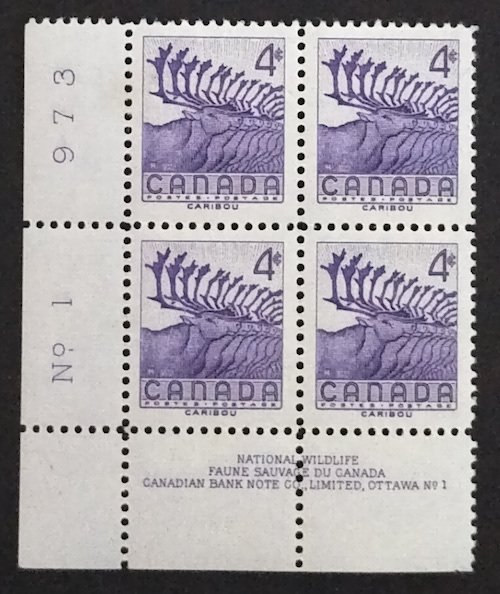 Canada 360 Plate Block LL No. 1 VF MNH