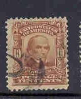 USA  Sc307 1903 10c pale red brn Webster stamp used