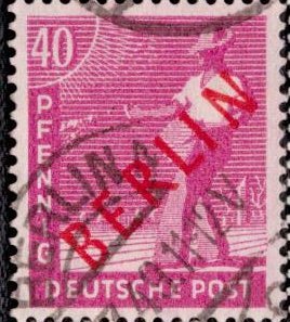 Germany Berlin 9N29 1949 Used